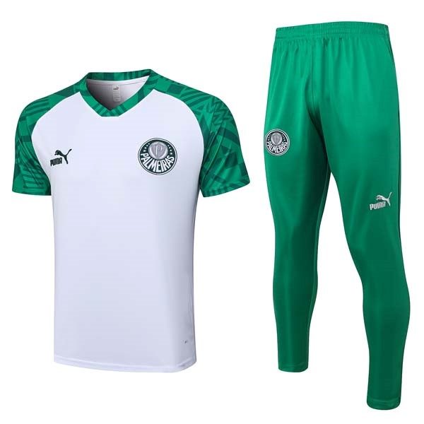 Camiseta Palmeiras Conjunto Completo 2023/2024 Blanco Verde